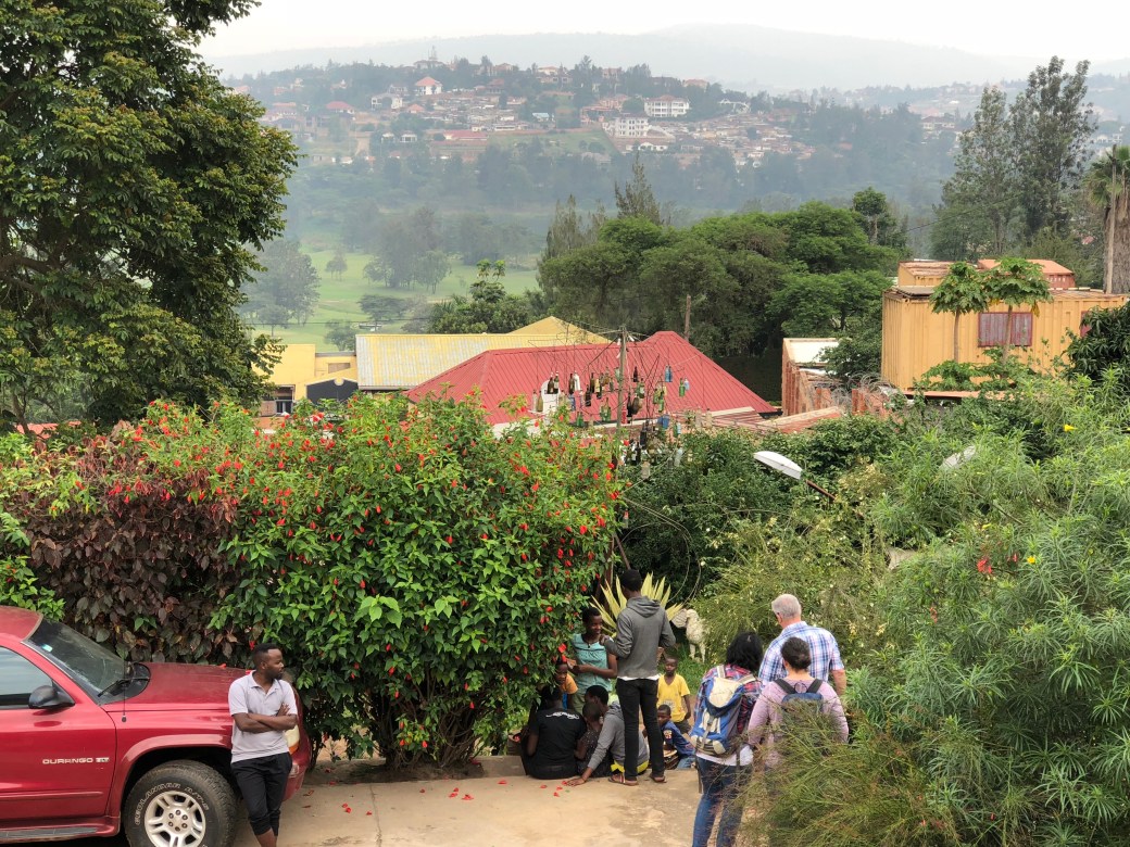 view from second story gallery